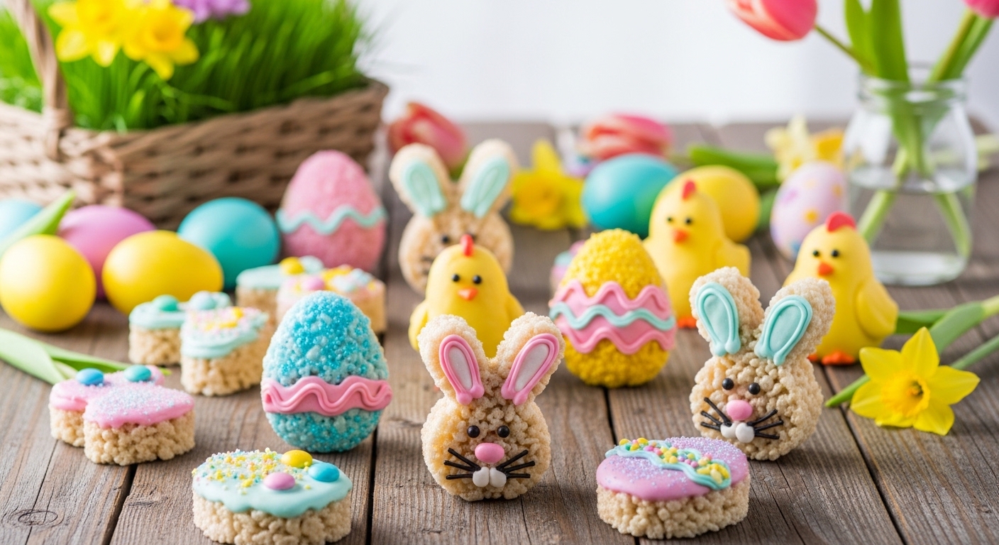 Easter Rice Krispie Treats | Sweet and Simple Recipe