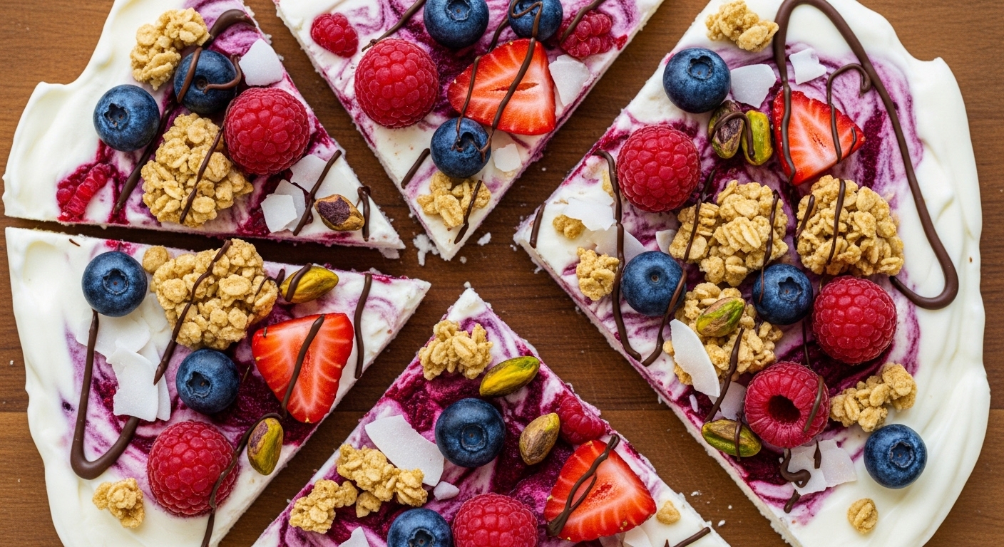 Healthy Frozen Yogurt Bark for a Refreshing Treat