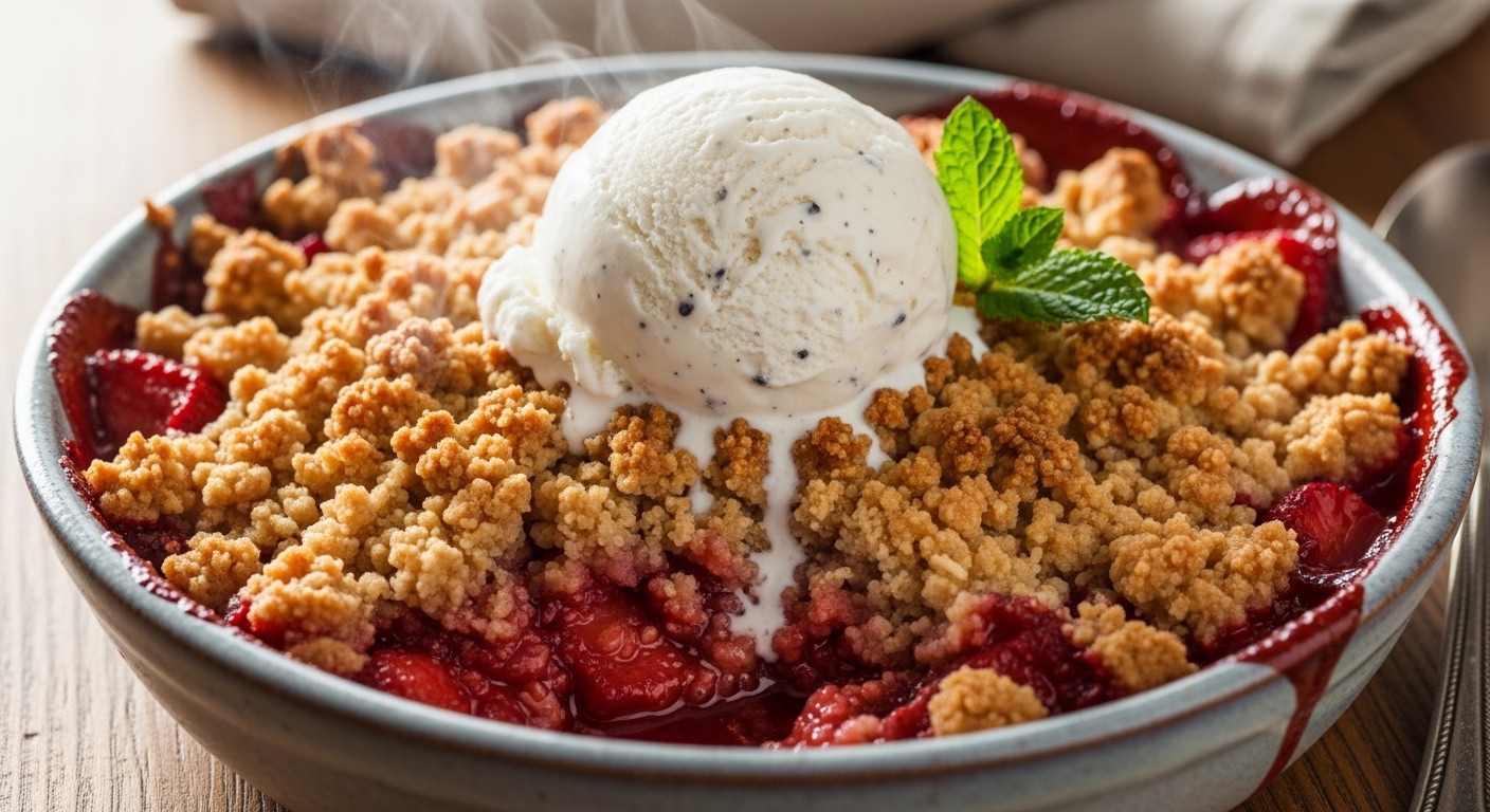 Strawberry Crumble Recipe