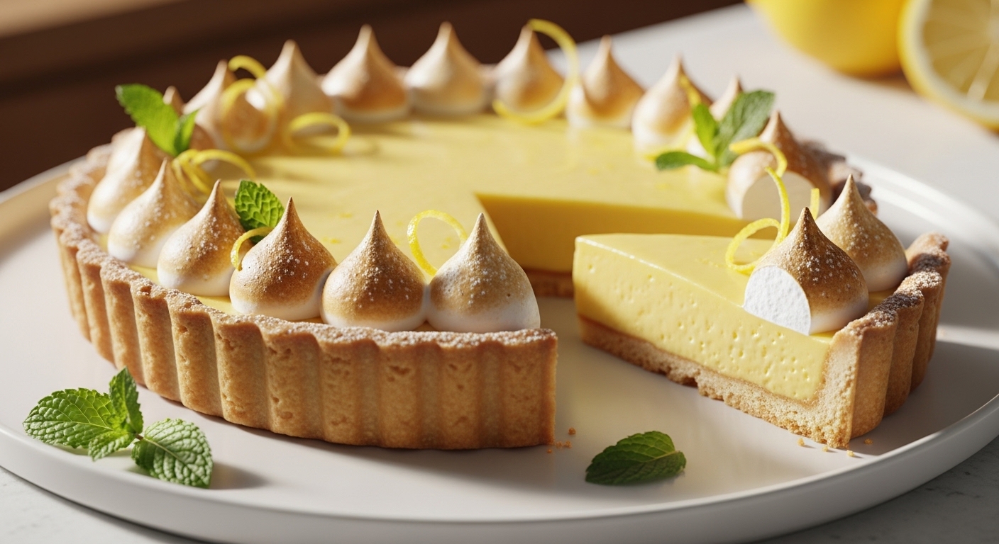 Lemon Cream Tart: A Vegan Delight for Your Taste Buds