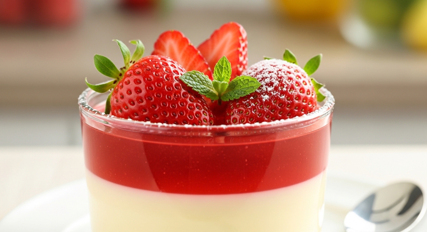 Strawberry Custard Recipe That’s Melt-in-Your-Mouth Perfect