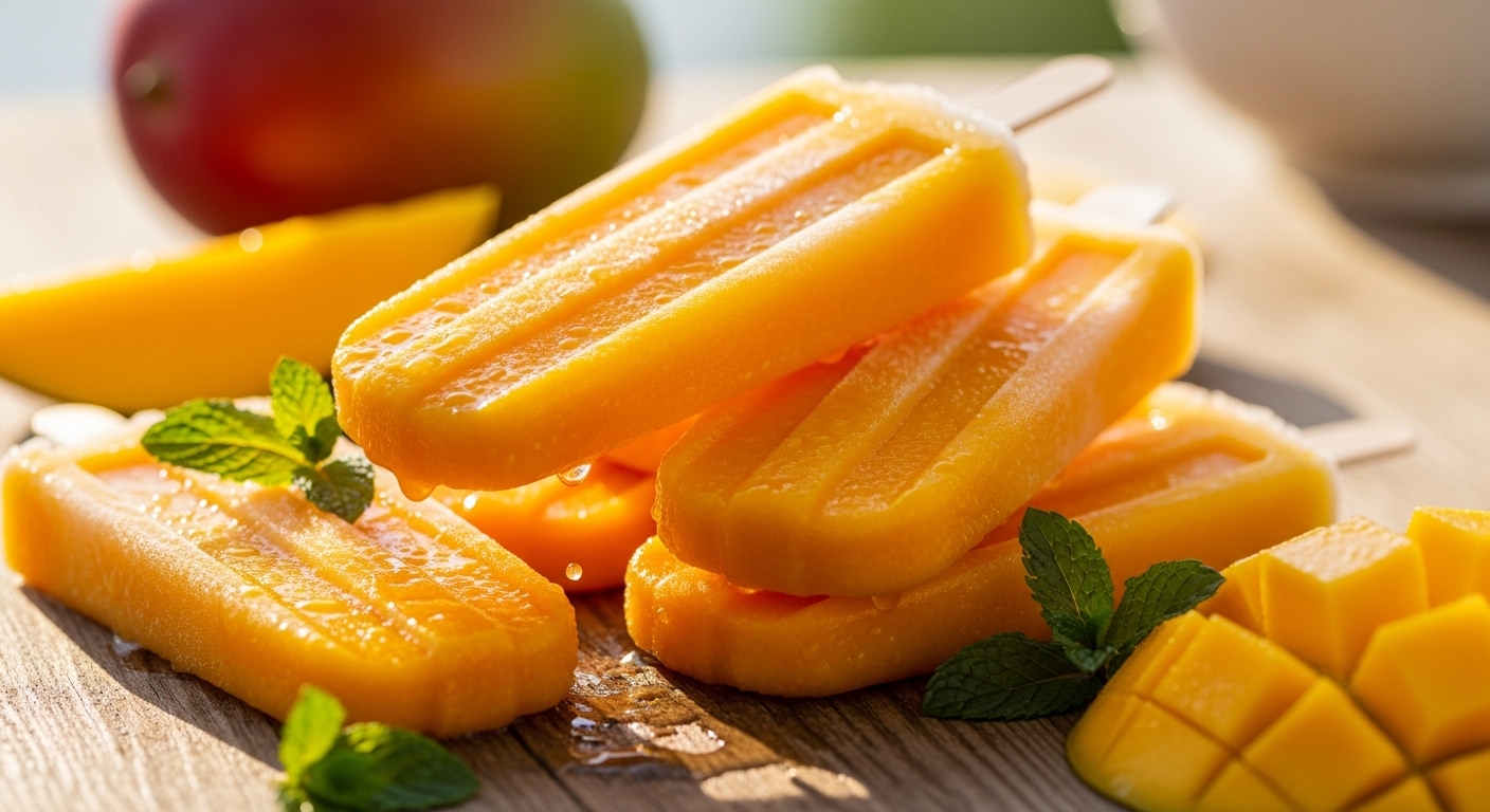 Mango Popsicles: A Creamy, Refreshing Summer Treat