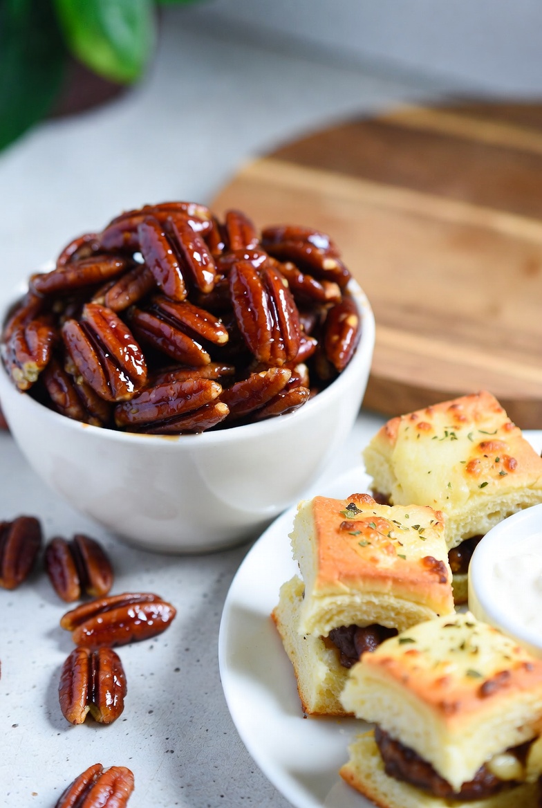 The Master Draft: Slow Cooker Glazed Pecans