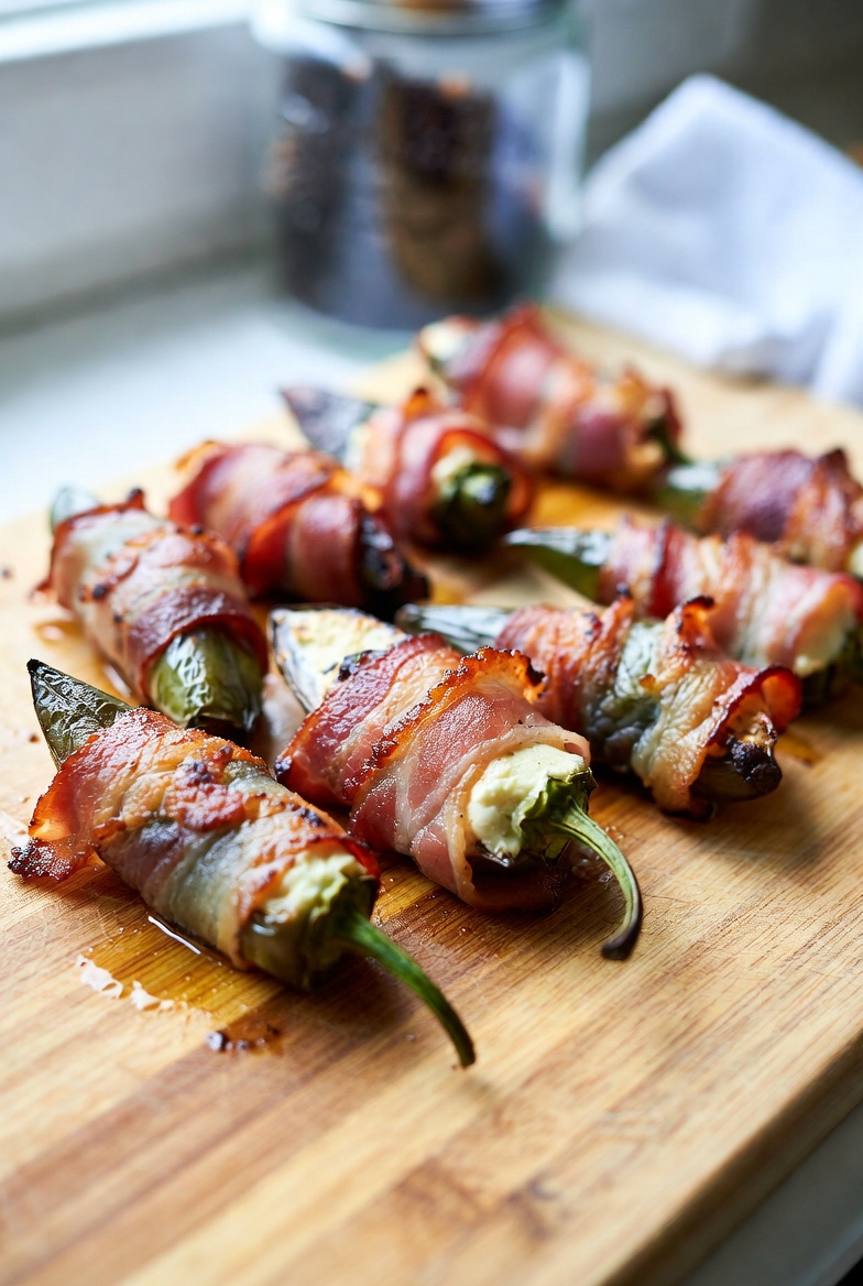 The Master Draft: Bacon-Wrapped Jalapeño Poppers