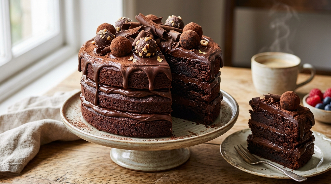 Delicious Chocolate Brownie Cake Recipe