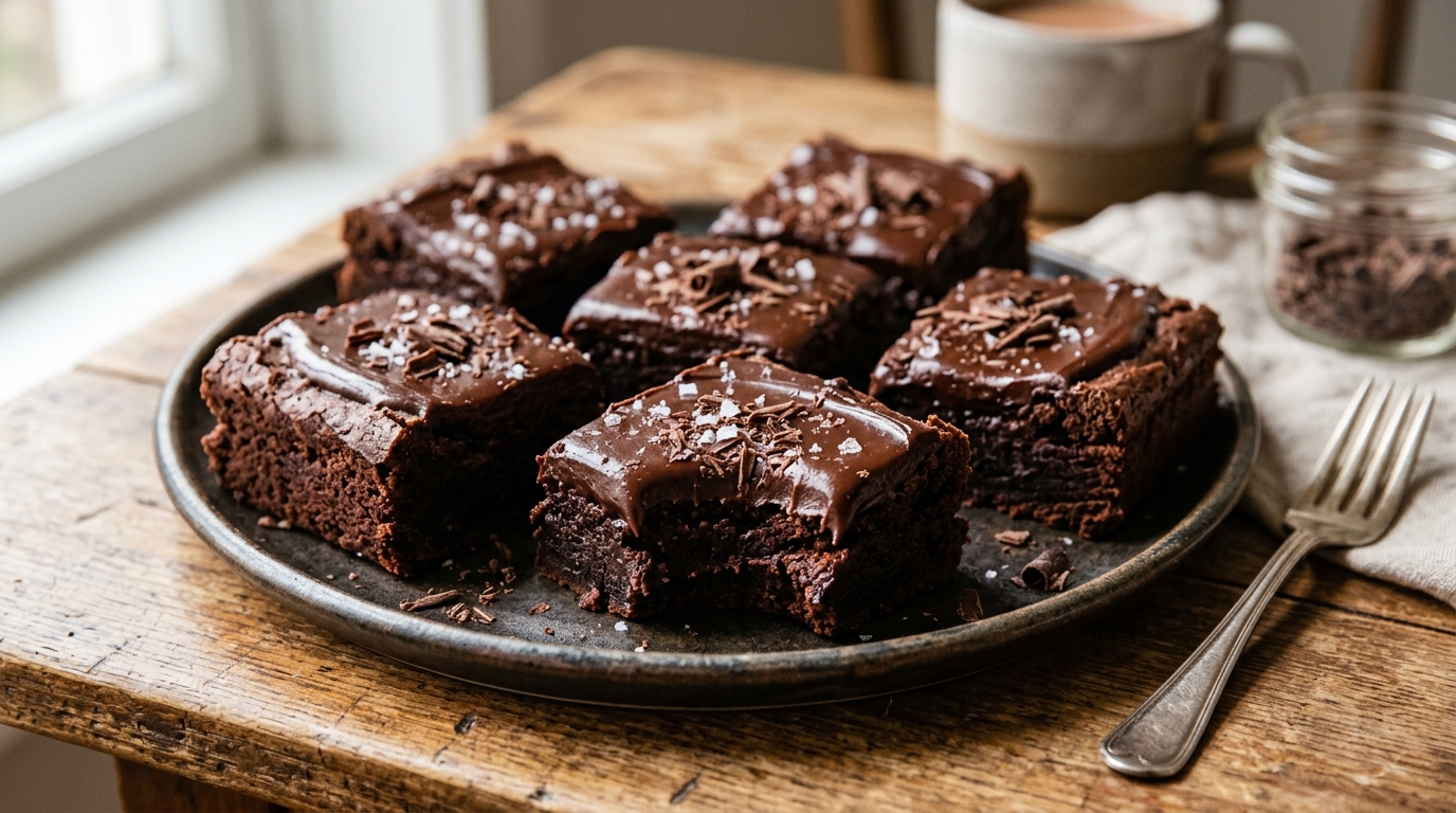Indulgent Chocolate Ganache Brownies Made Easy