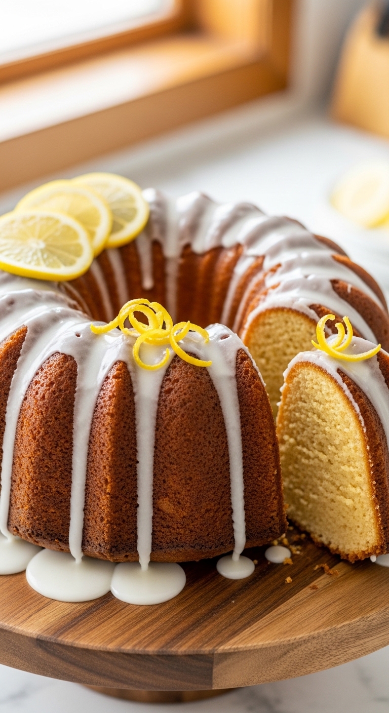 Lemon Bundt Cake in 45 Minutes – Moist, Zesty & Irresistible