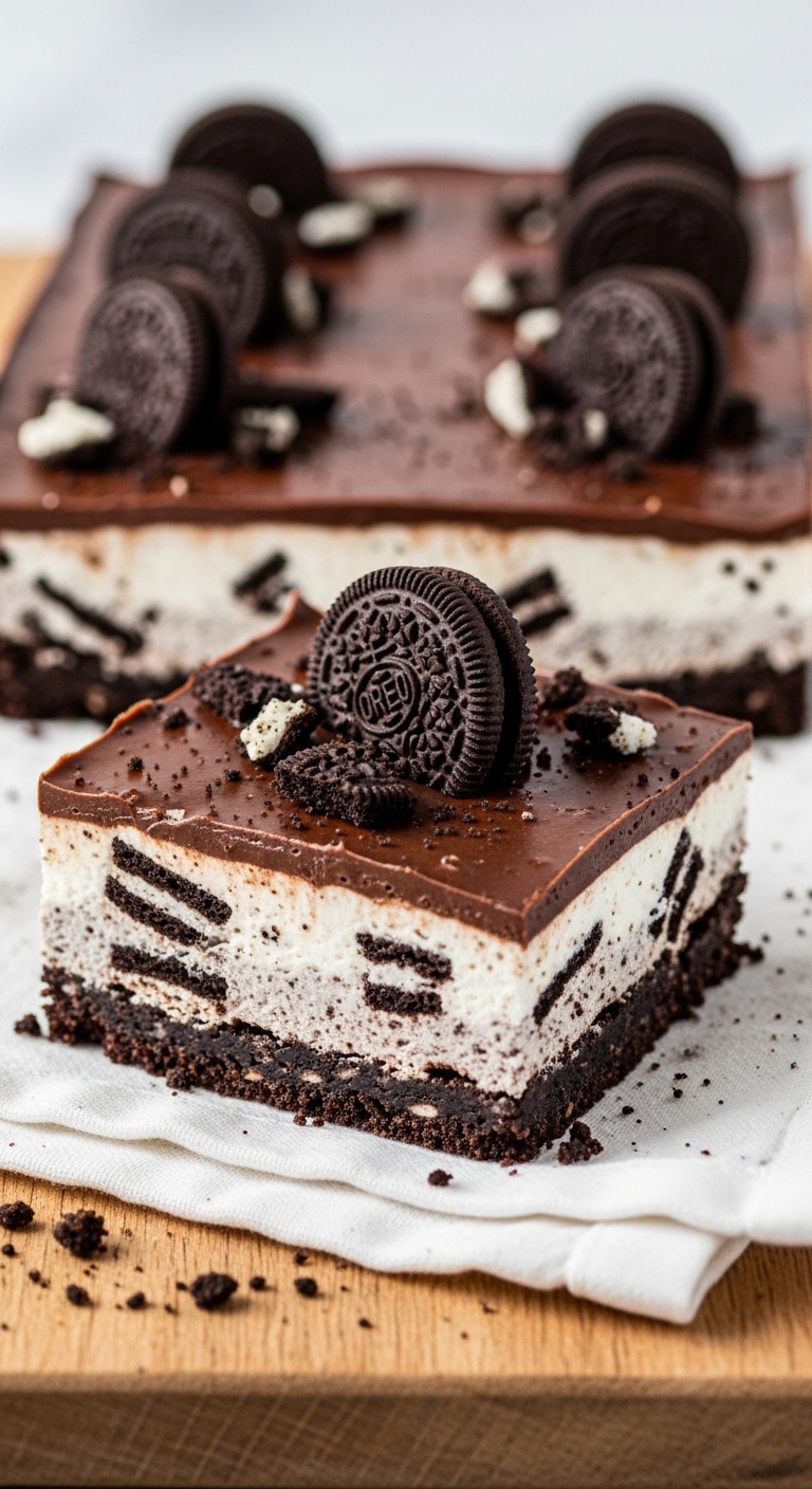 🍪 No-Bake Oreo Dessert in 15 Minutes – Creamy & Easy!