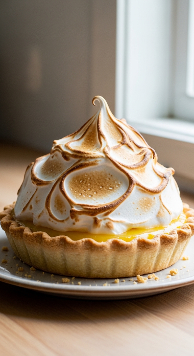 Lemon Meringue Pie – Tangy, Sweet & Fluffy