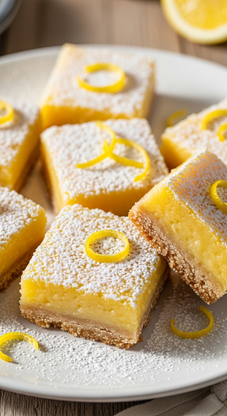 🍋 The Best Lemon Bars Ever in 30 Minutes – Quick & Easy!