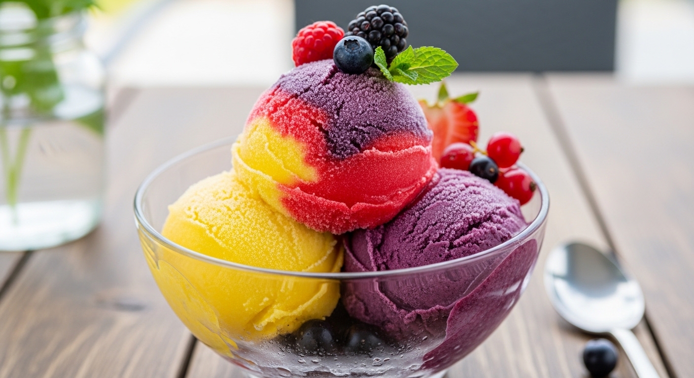 Fruit Sorbet Recipes (Refreshing, Healthy & Easy Homemade Treats)