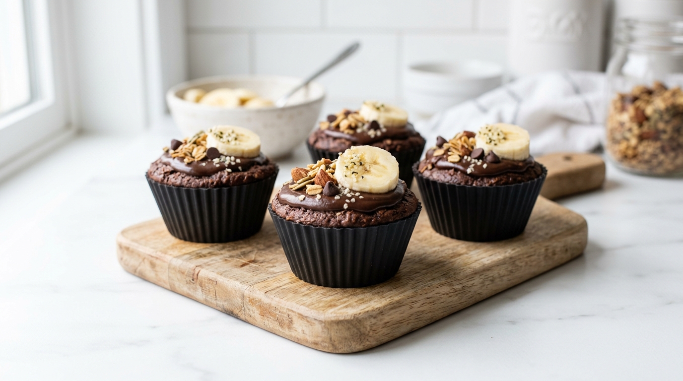 Healthy Chocolate Banana Cups – A Simple, Naturally Sweet Treat