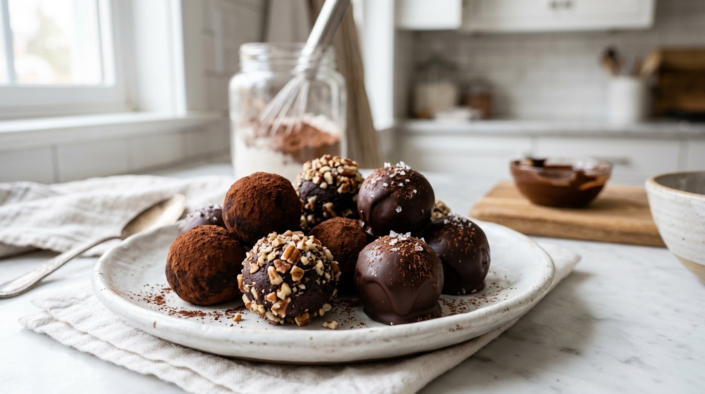 Chocolate Brownie Truffles – Rich, Fudgy & Perfect Bite-Sized Chocolate Treats