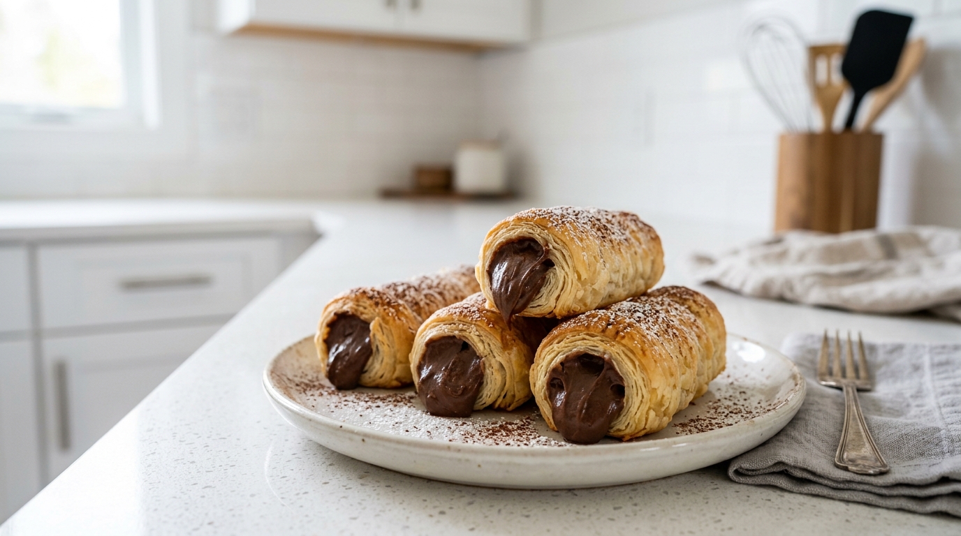 Chocolate Cream Rolls – Crispy, Creamy & Perfect Chocolate Dessert