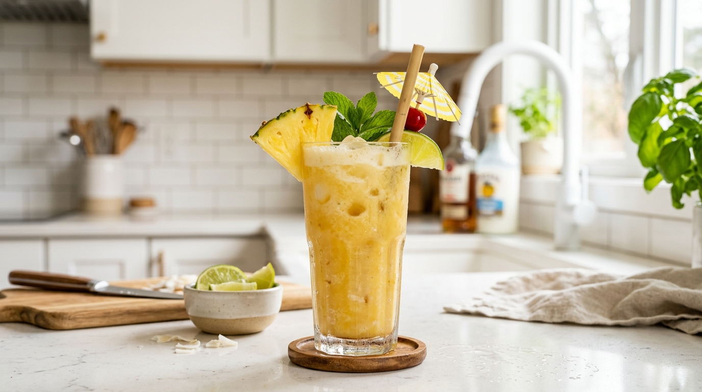 Coconut Pineapple Cooler – Tropical, Refreshing & Perfectly Hydrating