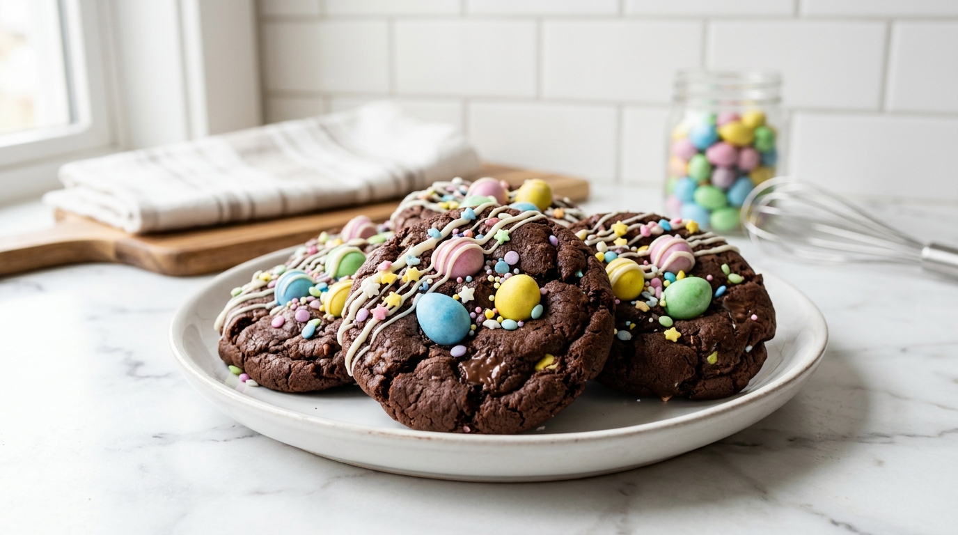 Easter Chocolate Cookies – Rich, Festive & Perfect for Spring Celebrations