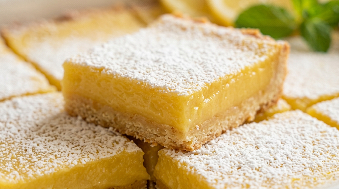 Easy Lemon Tart Bars – Buttery, Tangy & Perfectly Refreshing