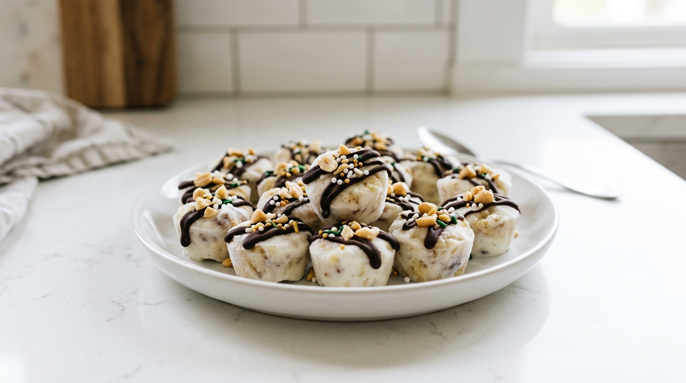 Frozen Banana Yogurt Bites – Creamy, Sweet & Perfectly Refreshing