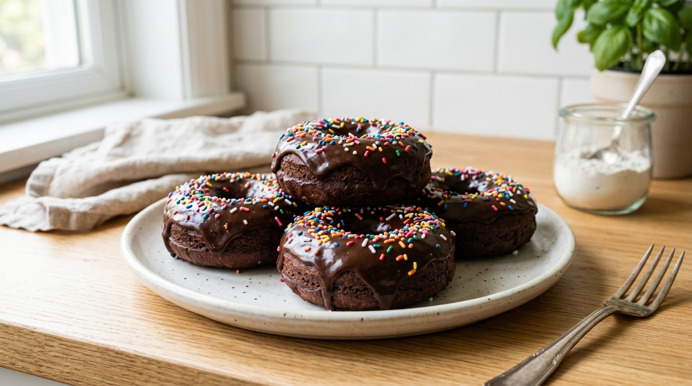 Homemade Chocolate Donuts – Soft, Rich & Perfectly Chocolatey
