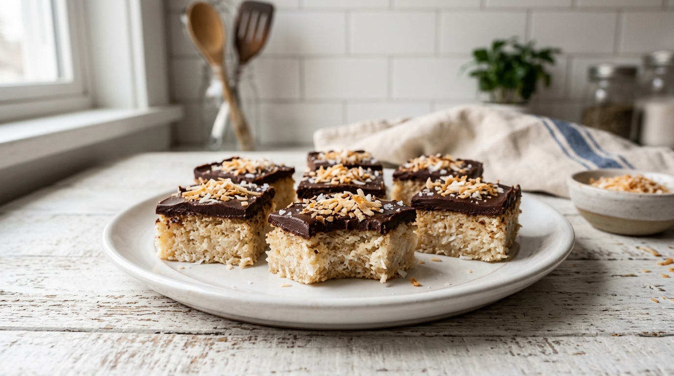 No-Bake Coconut Bars – Sweet, Chewy & Irresistibly Delicious