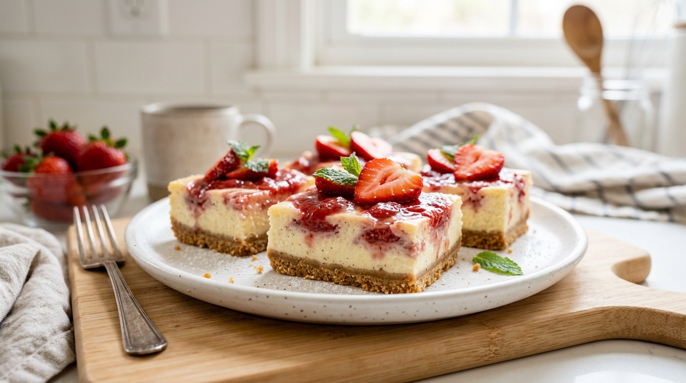 Frozen Berry Cheesecake Bites – Creamy, Fruity & Perfectly Bite-Sized