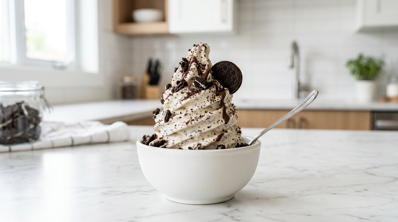 Cookies and Cream Soft Serve – Creamy, Cold & Perfectly Indulgent
