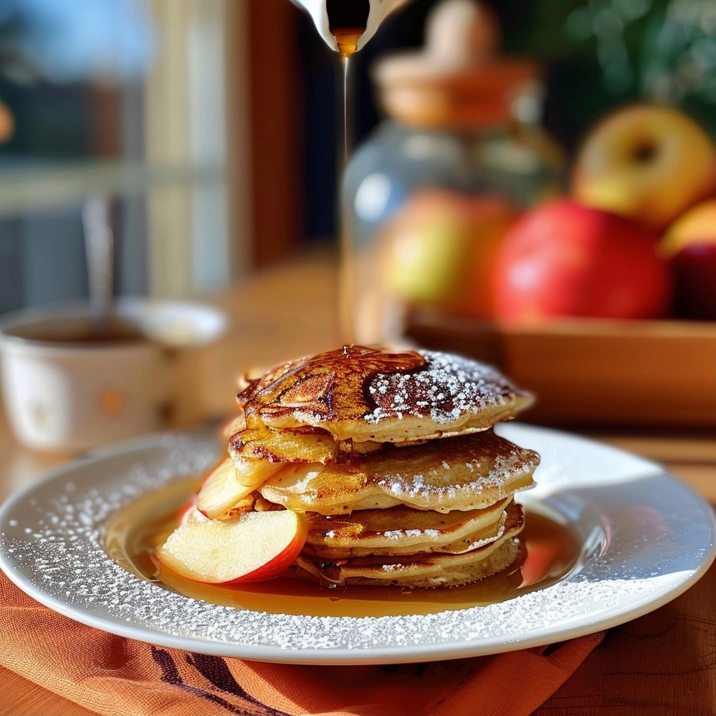 Apple Yogurt Pancakes for a Wholesome Morning Meal