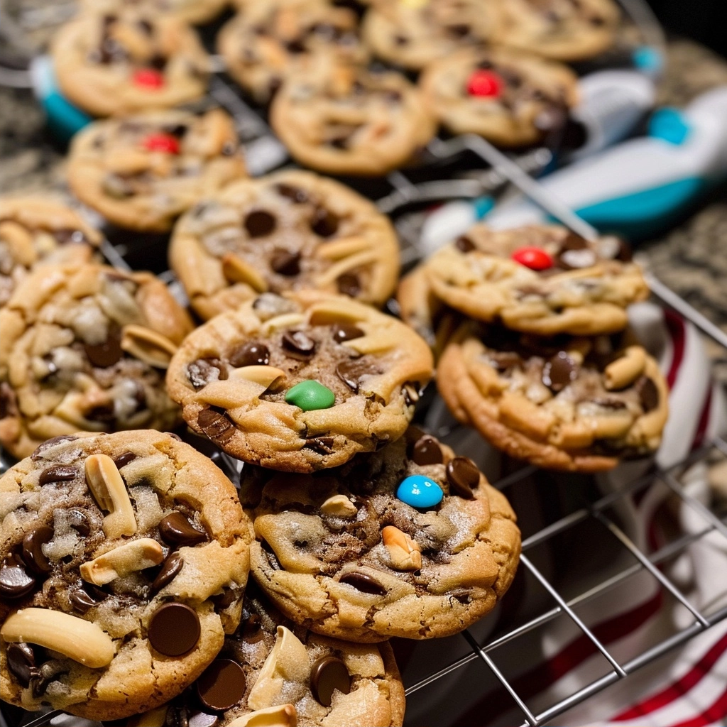 Retro Kitchen Sink Cookies: The Ultimate Sweet and Salty Treat