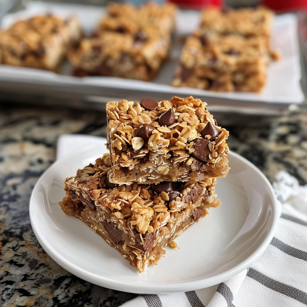 Chewy Granola Cookie Bars Recipe for Healthy Snacking