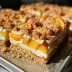 Peach Cheesecake Bars For Every Sweet Craving