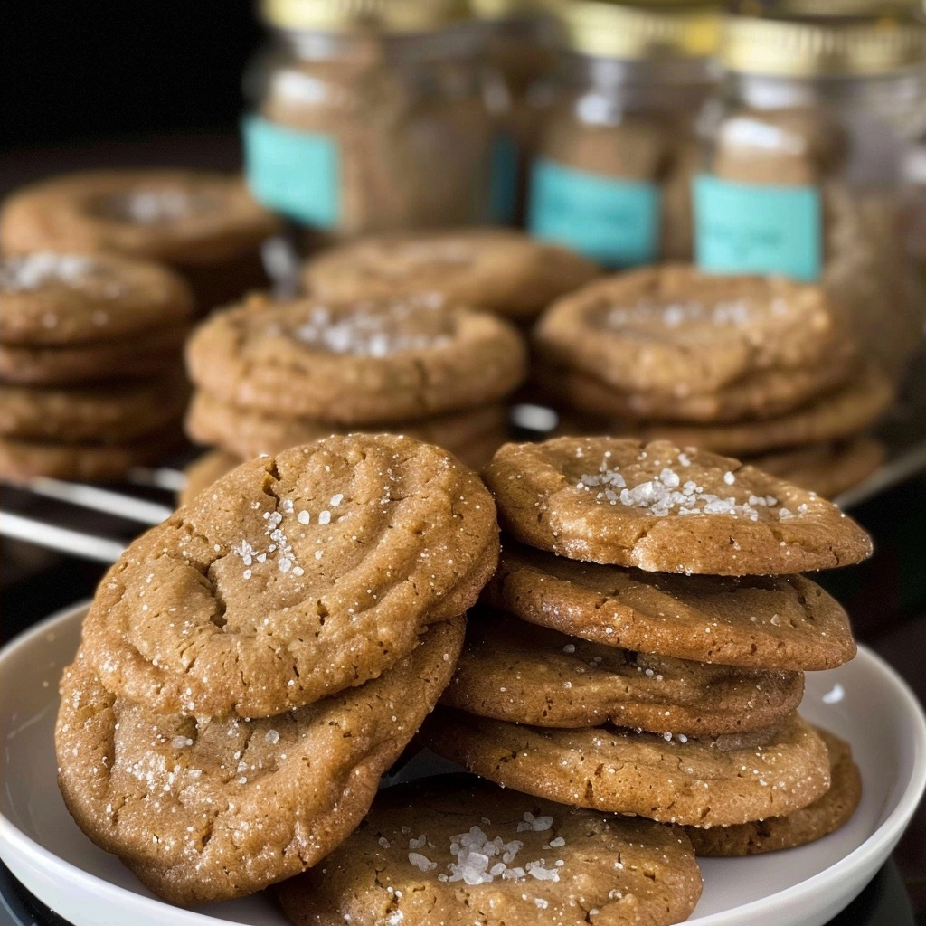 Brown Sugar Sea Salt Cookies (Viral TikTok-Style)