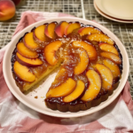Peach Upside-Down Cake Recipe