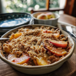 Nectarine Crumble: An Easy Summer Fruit Dessert