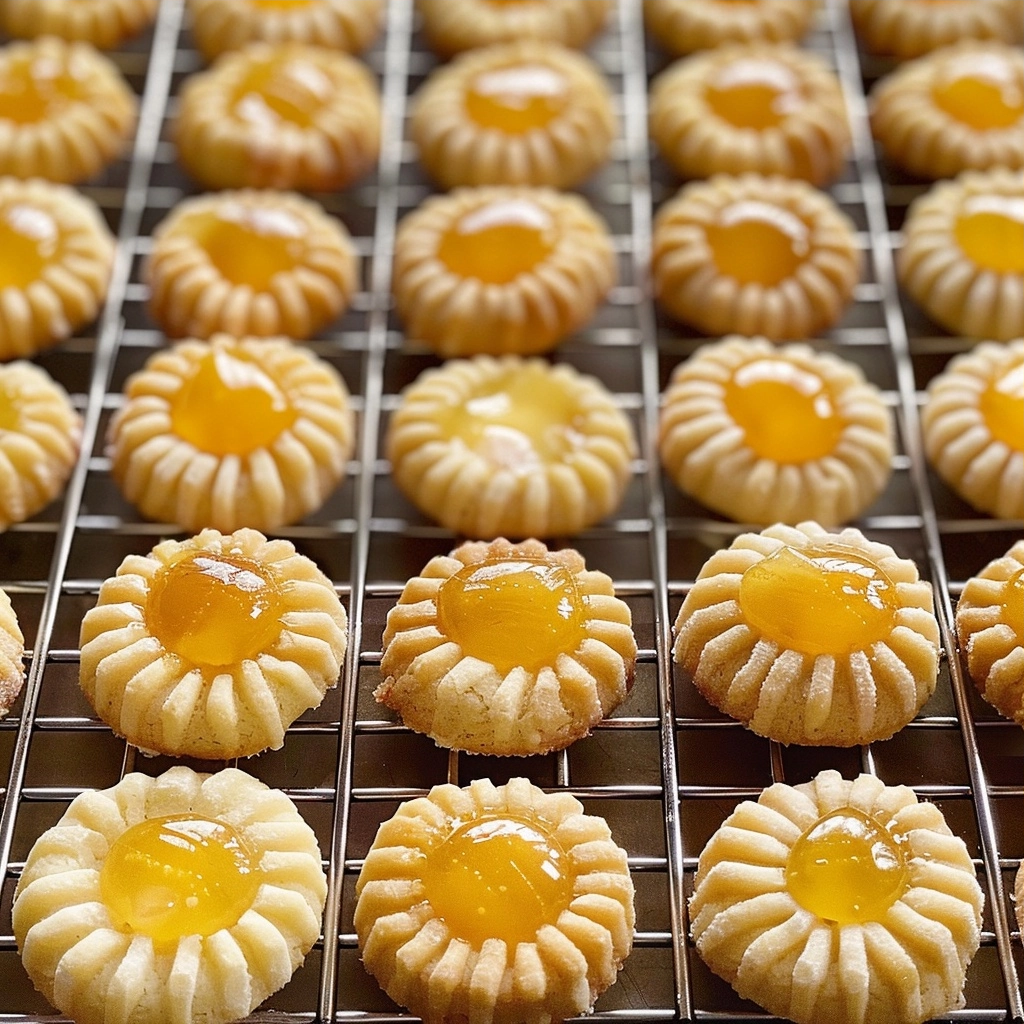 Lemon Curd Thumbprint Cookies Recipe