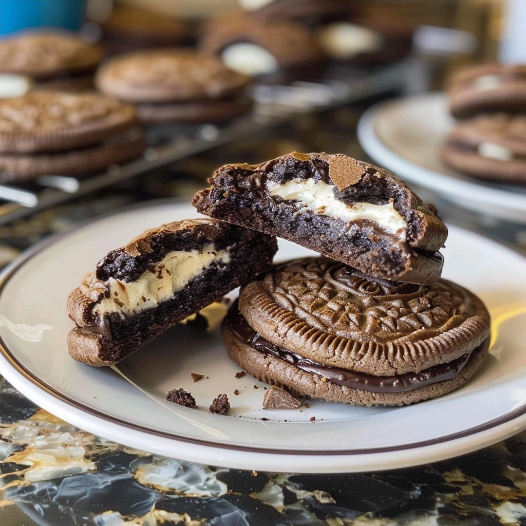 Oreo Stuffed Chocolate Cookies Recipe Guide