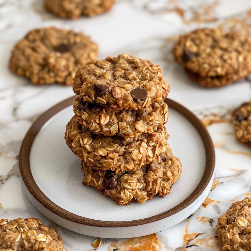 4-Ingredient Banana Oat Cookies for Healthy Snacking