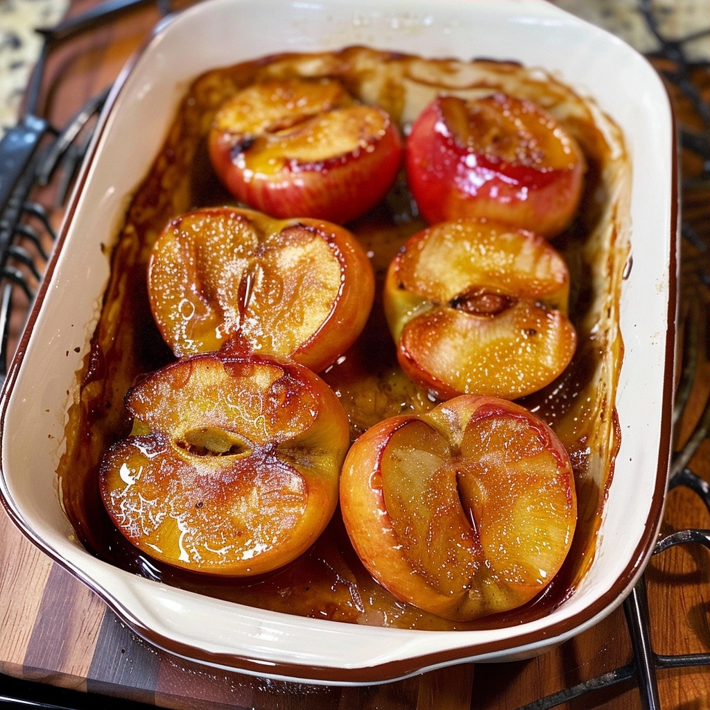 No-Sugar-Added Baked Apples for a Healthy Dessert