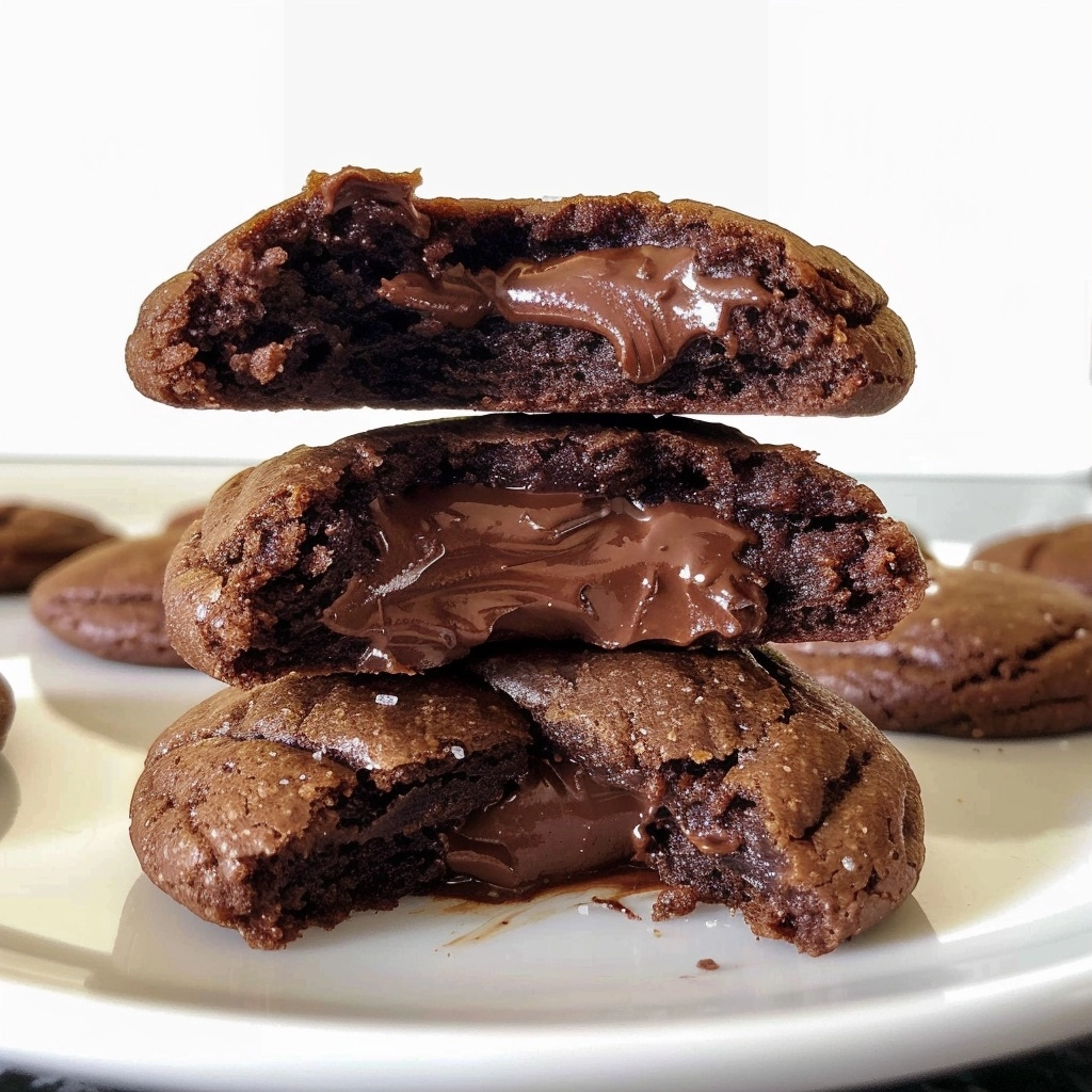 Nutella Stuffed Chocolate Cookies: The Ultimate Decadent Treat