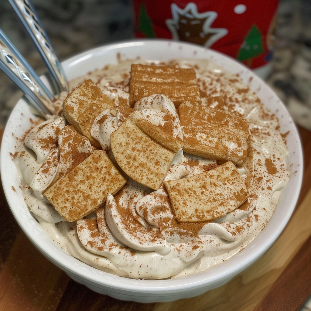No-Bake Cinnamon Cheesecake Dip Recipe