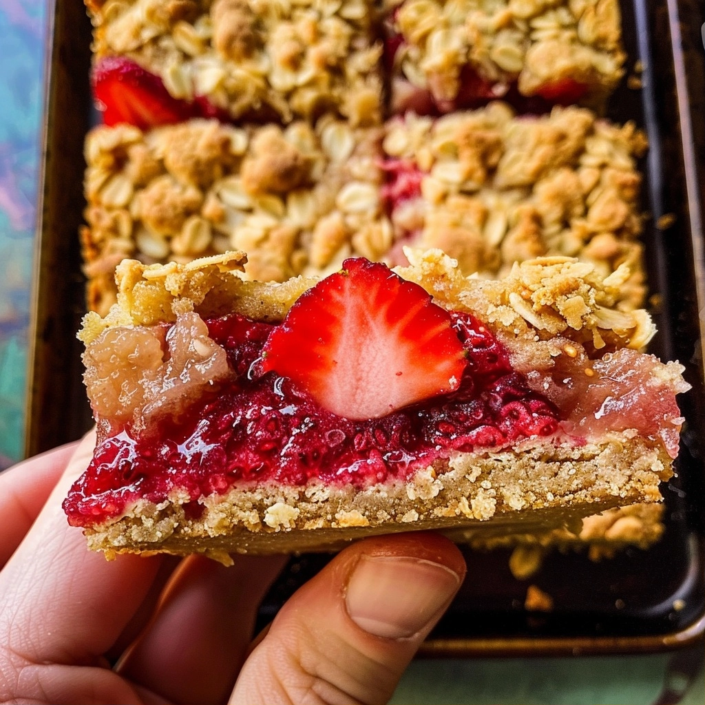 Strawberry Crumble Bars: Easy Homemade Dessert Recipe