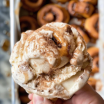Cinnamon Roll Ice Cream Made Easy