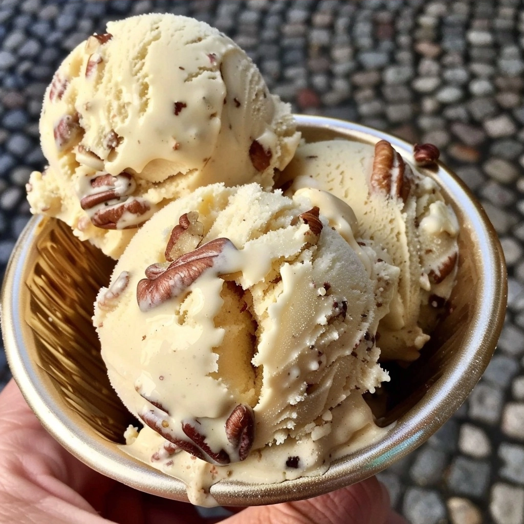 Maple Pecan Ice Cream: A Creamy Homemade Dessert