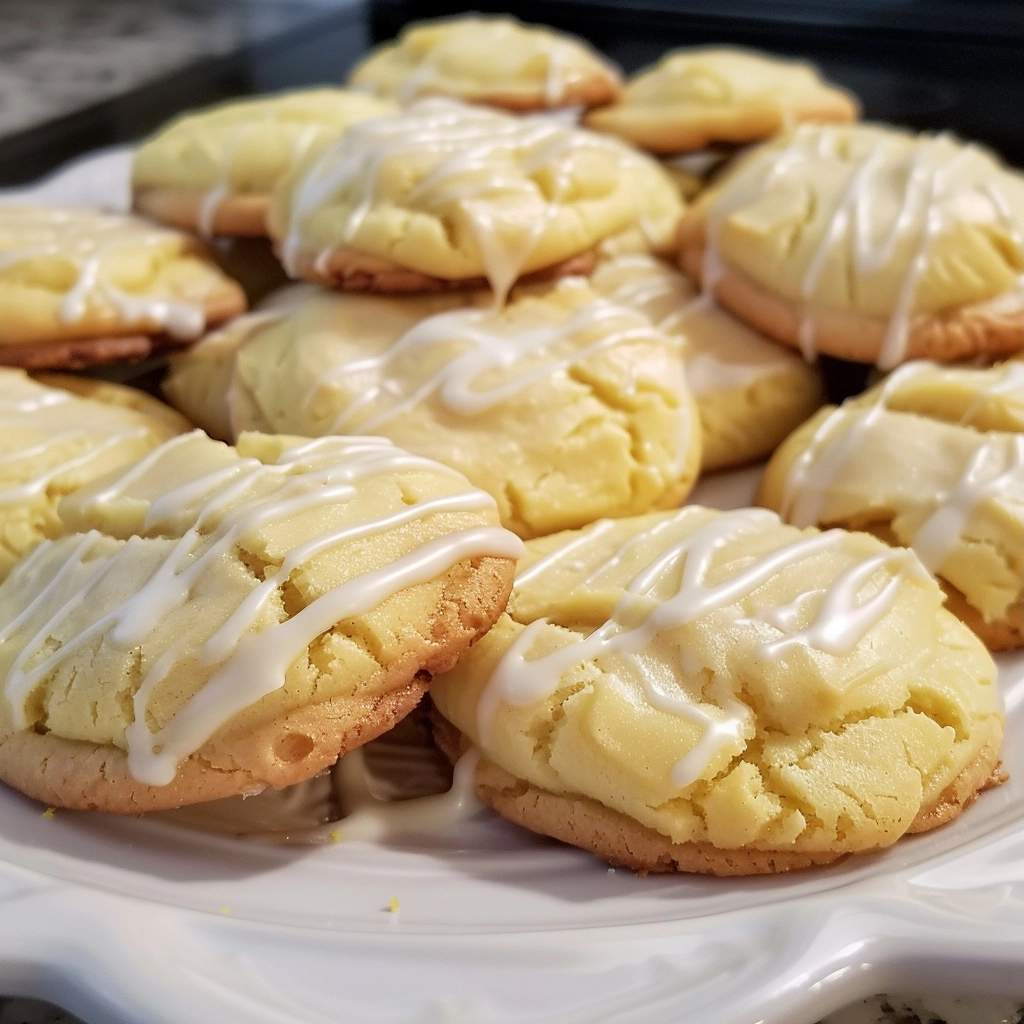 Lemon Cheesecake Cookies: Zesty Soft Treats