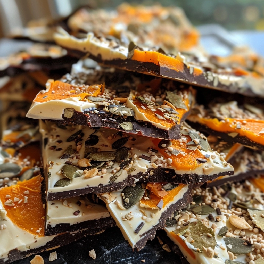 Greek Yogurt Pumpkin Bark For A Healthy Treat