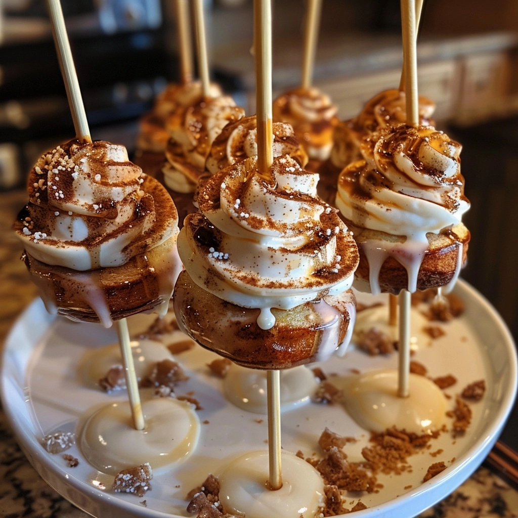 Cinnamon Roll Cake Pops Recipe for Easy Treats