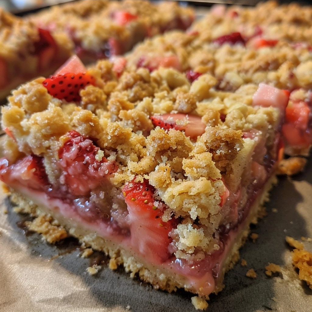 Strawberry Crumble Bars: The Ultimate Easy Dessert