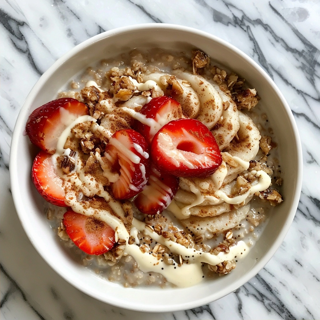 Protein Cinnamon Roll Oats for High Energy Mornings