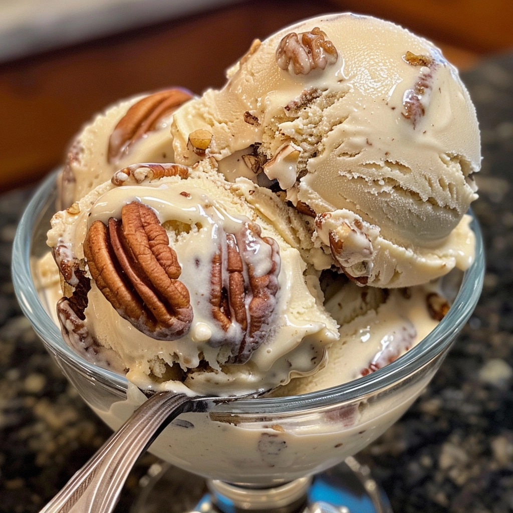 Maple Pecan Ice Cream: A Rich Homemade Recipe