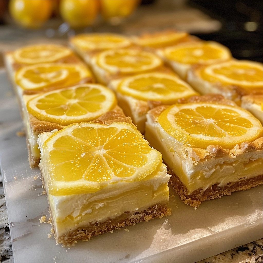 Lemon Cream Cheese Bars: The Ultimate Zesty Dessert