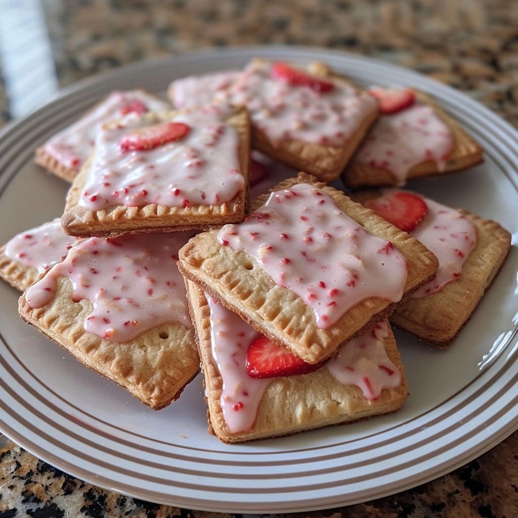 Strawberry Pop Tart Cookies: A Sweet Bakery Treat